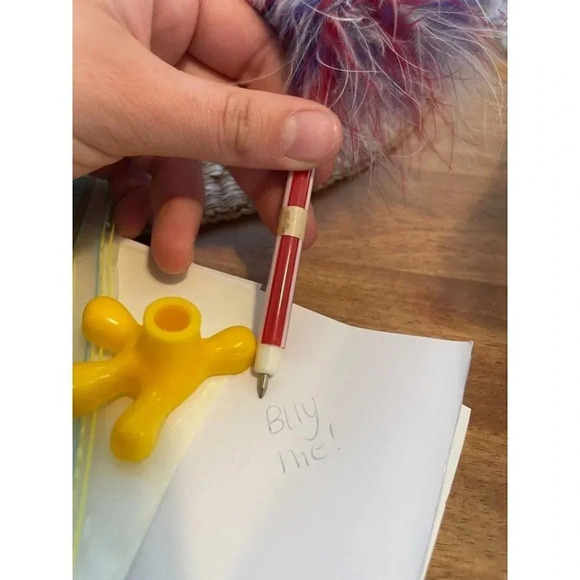 England Fuzzy Bird Pen - Picture 6 of 6
